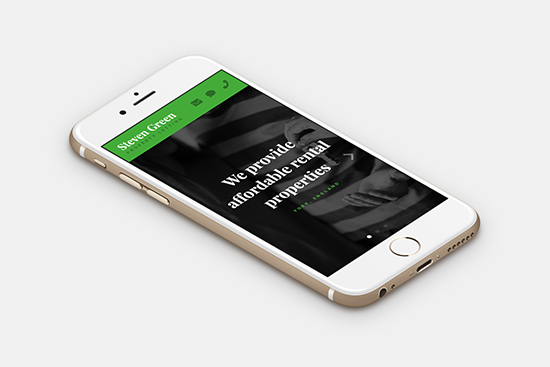 Steven Green Property Letting Website